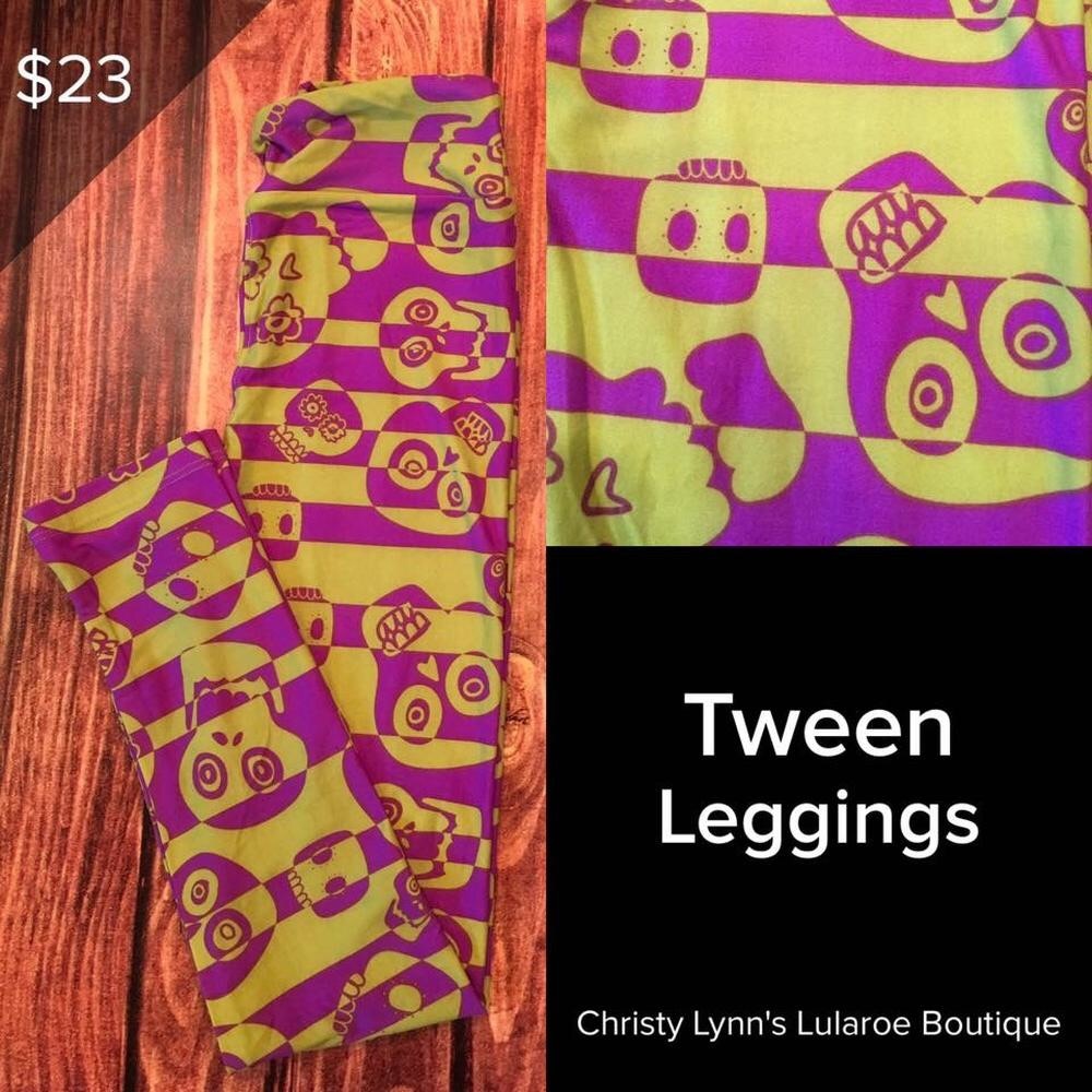 Lularoe Tween Leggings Halloween